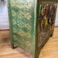 Bohemian Green & Gold: Revamped Harris Lebus MCM Chest of Drawers - MADE TO ORDER