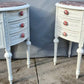 Vintage White Bedside Cabinets