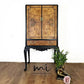 Vintage Cocktail Cabinet, Queen Anne Drink Cabinet Art Deco