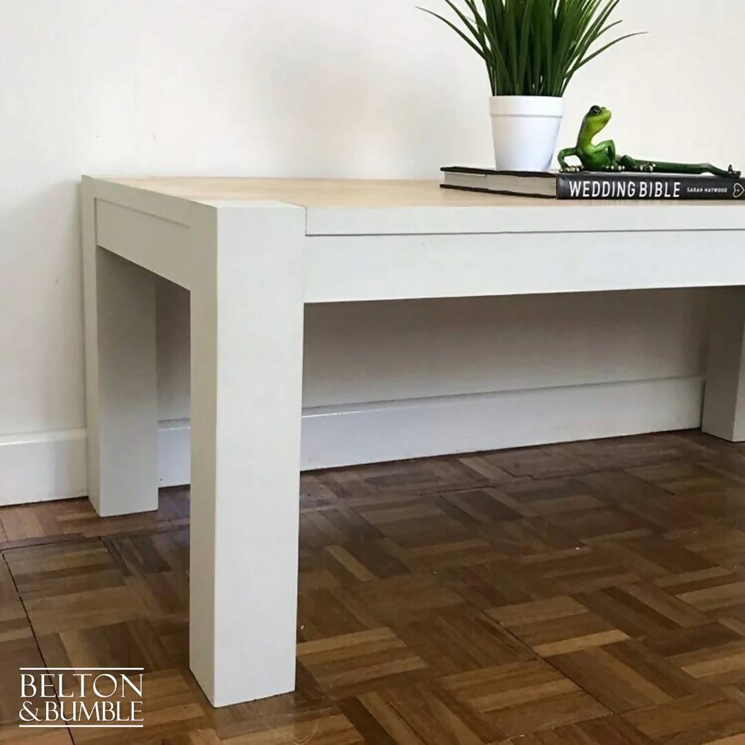 Solid Wood Cream Coffee Table