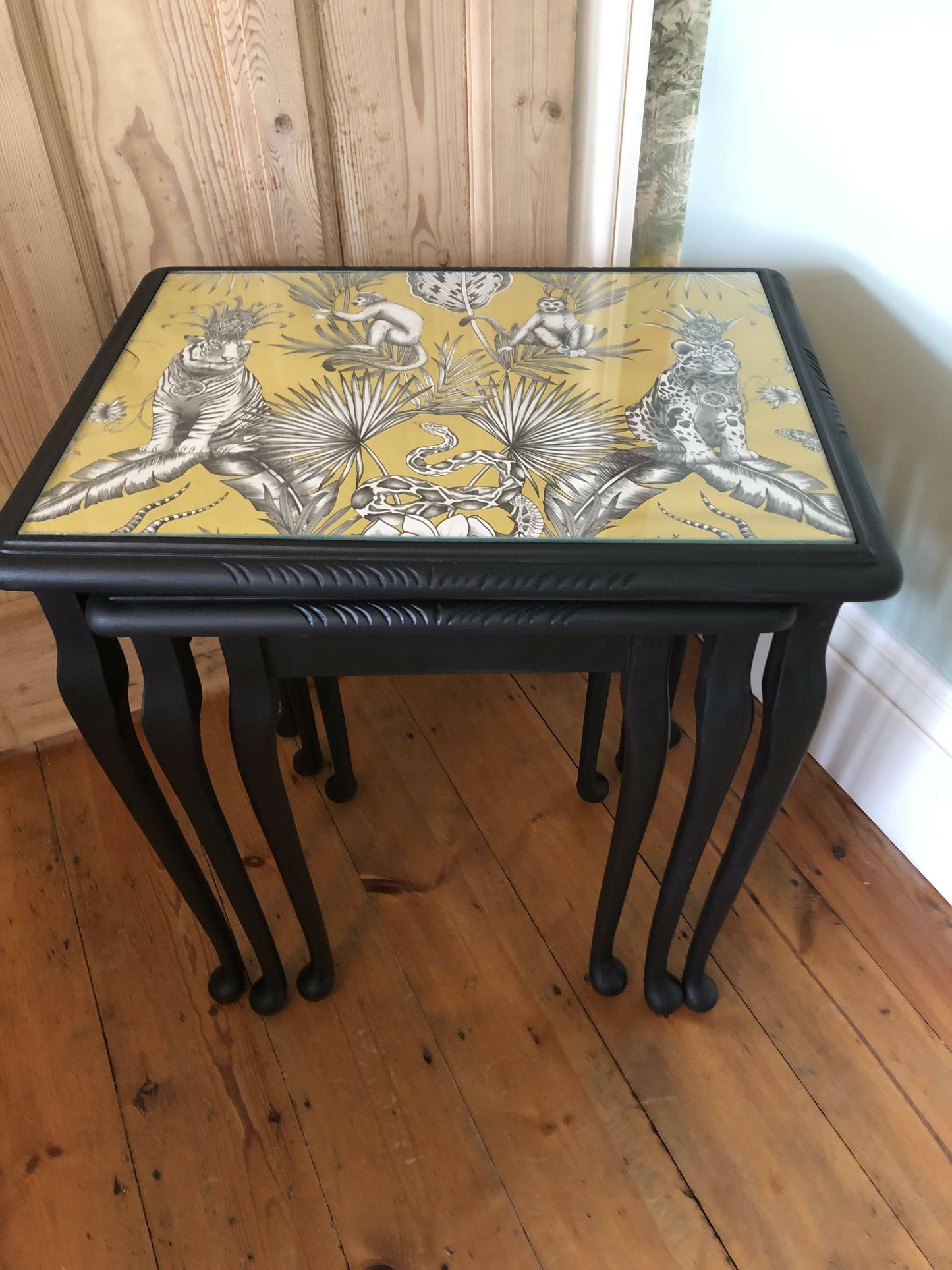 Up cycled nest of tables