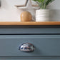 Vintage Blue Pine Chest of Drawers