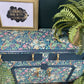 Upcycled, Vintage, Art Deco , 1950s Sideboard, TV Unit , William Morris Print , Living Room, Dining Room Storage.