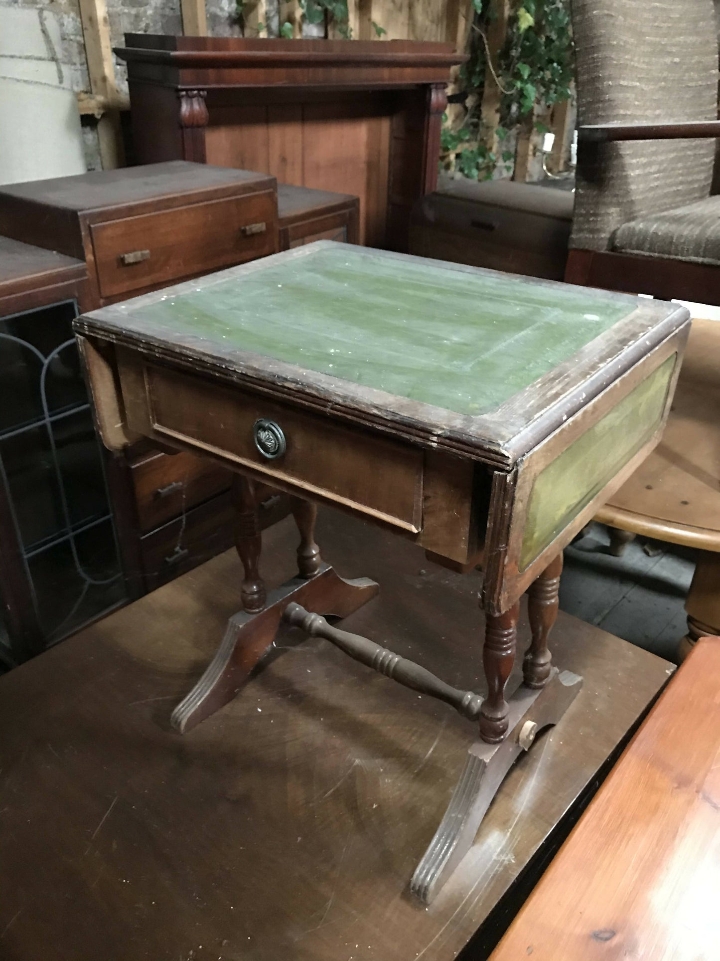 Vintage retro folding table