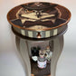 Mr Hooter, Owl Steampunk Drinks Table, Occasional Table, Console Table, Plant Table