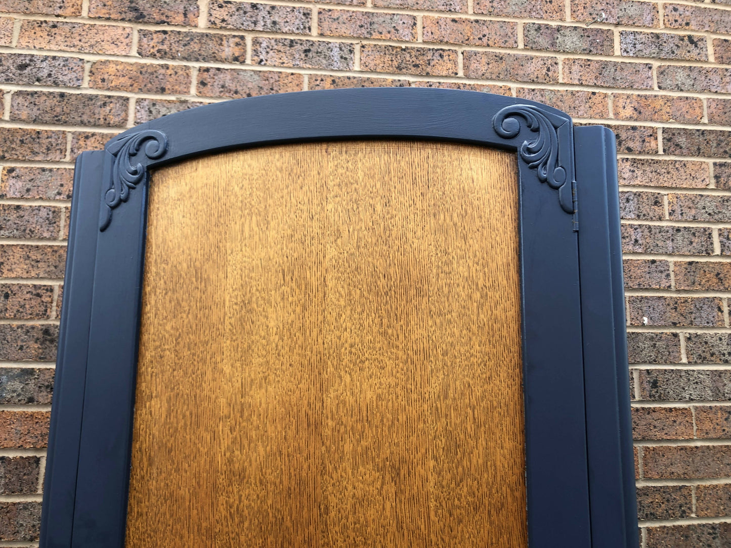 Vintage Bedroom furniture by Harris Lebus- painted Navy Blue Single Wardrobe & Dresser Drawers