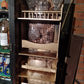 Upcycled 1970s bookcase into a drinks cabinet