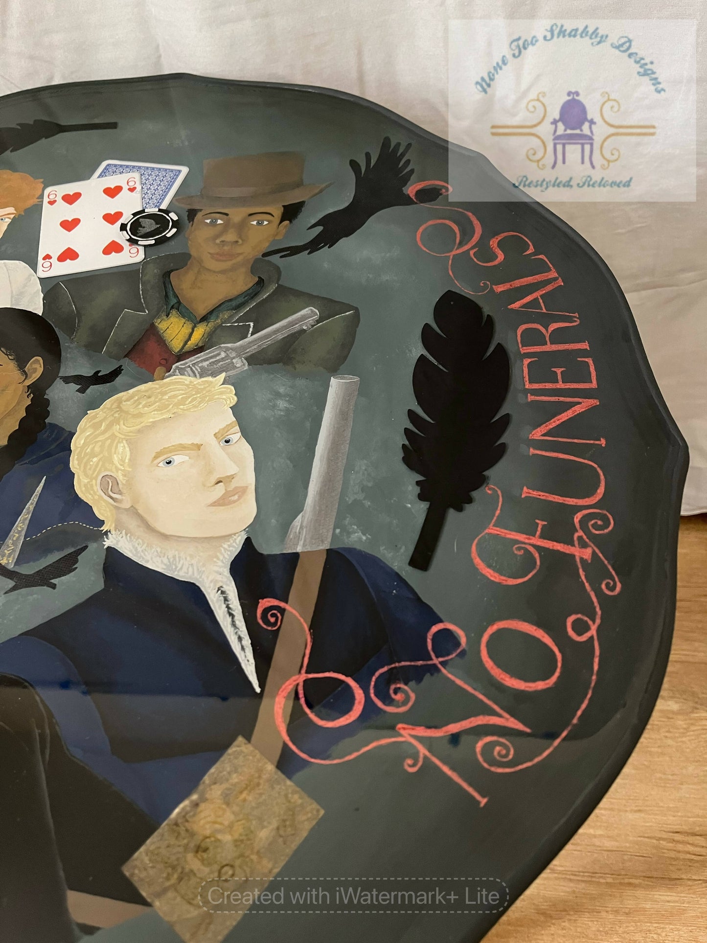 Six of Crows Inspired Drum Table