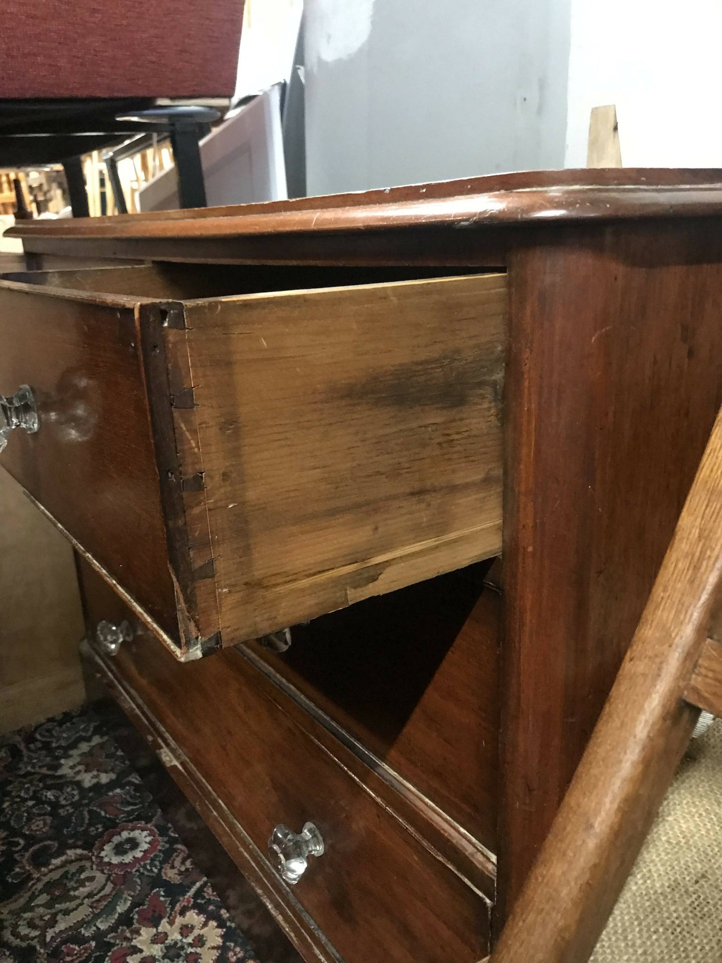 Solid wood drawers