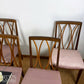 Pink G Plan Chairs (7)