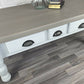 Farmhouse Style Coffee Table with drawers