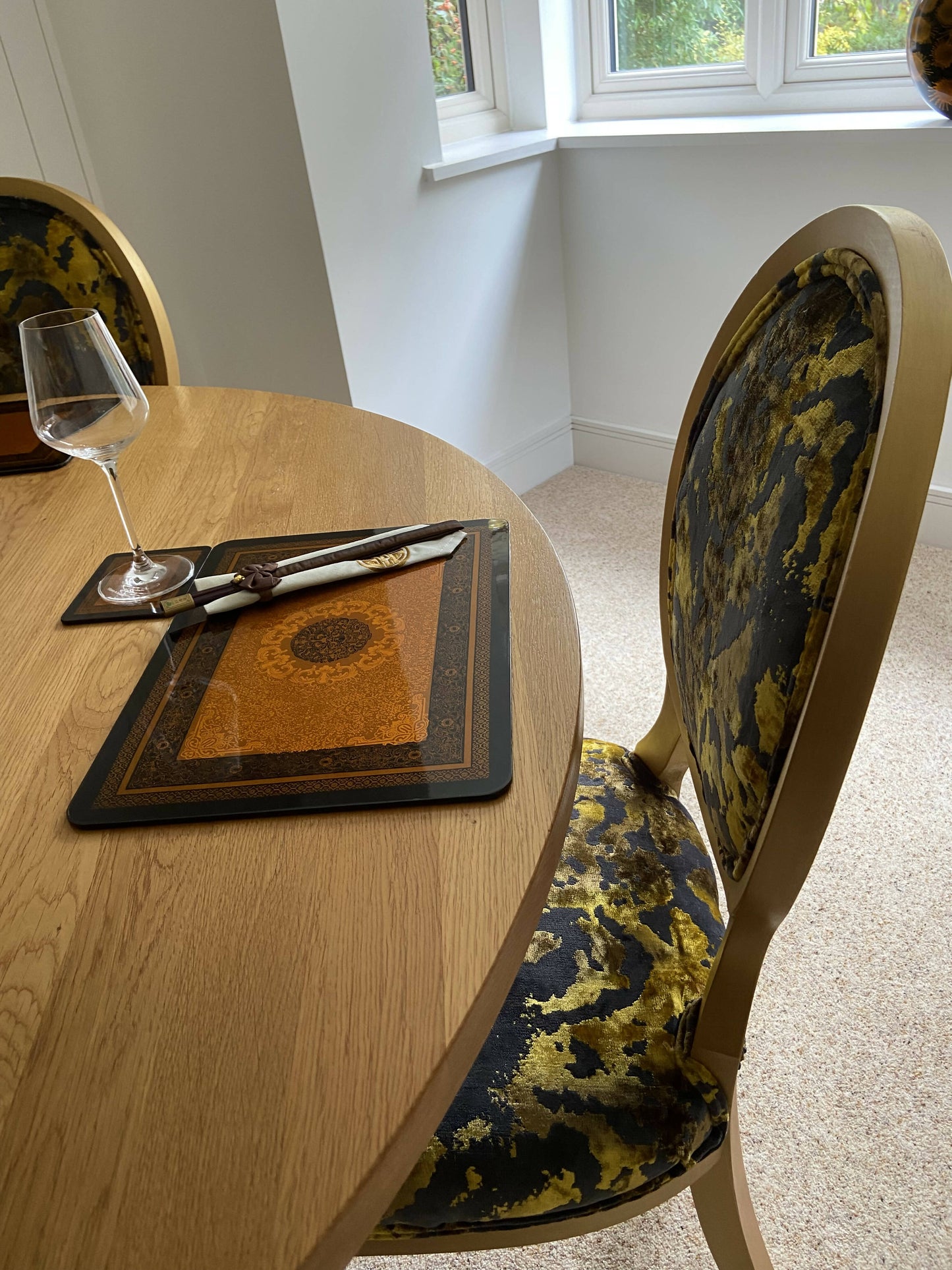 Four Bespoke Dining Room Chairs