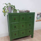 Green Apothecary Vintage Drawers