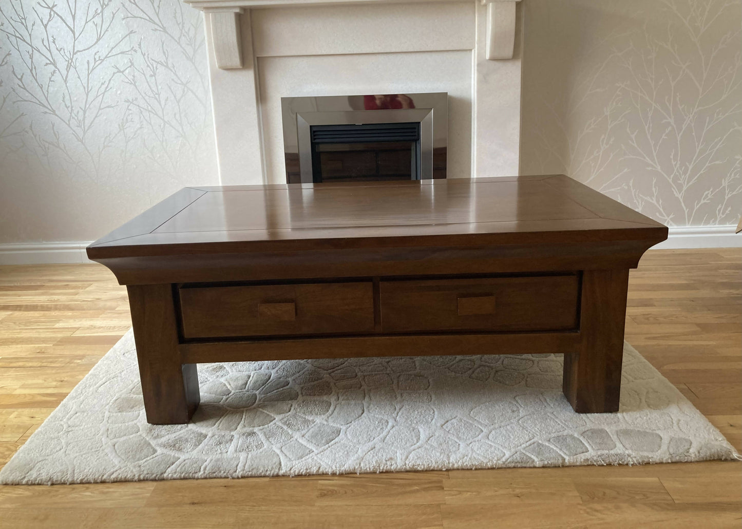 Vintage Solid Wood Coffee Table