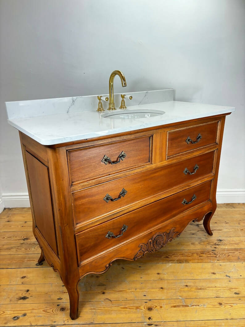 Bathroom Vanity Unit Made to Order Vanity Unit Custom Made Bathroom Furniture Antique Vintage Bathroom Washstand Basin Unit