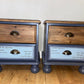 Upcycled bedside cabinets