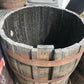 Whiskey barrel planter