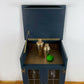 Lift Top Navy Cocktail Cabinet (4)