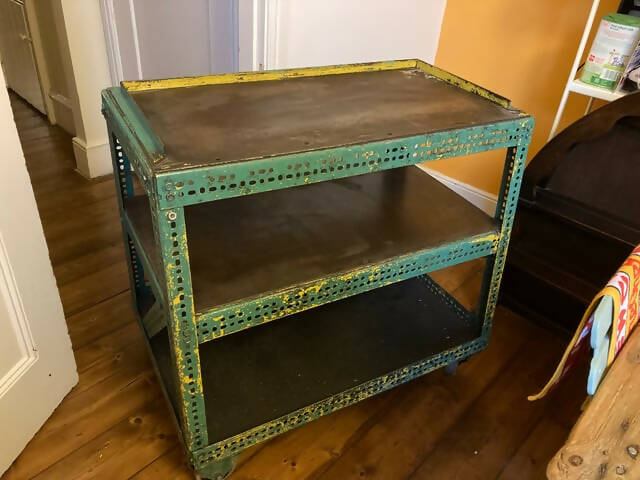 Vintage Industrial Trolley