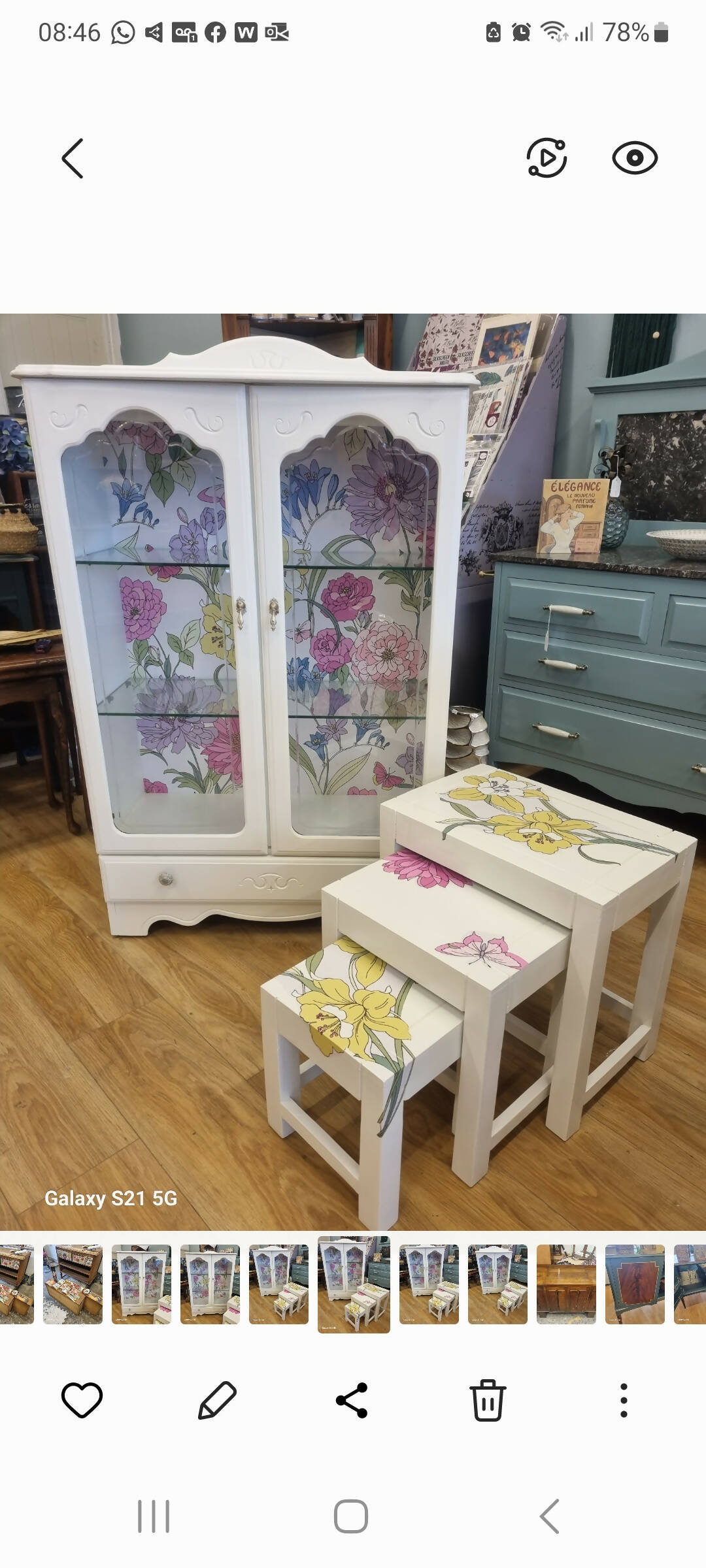 Made to order - Commissioning Service Available - Display Cabinet/Gin Cabinet/Drinks Cabinet, Designed and Painted to order