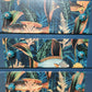 Midnight Blue Chest Of Drawers With Fish Frontage