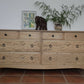Stag Captain chest raw wood, rustic farmhouse style