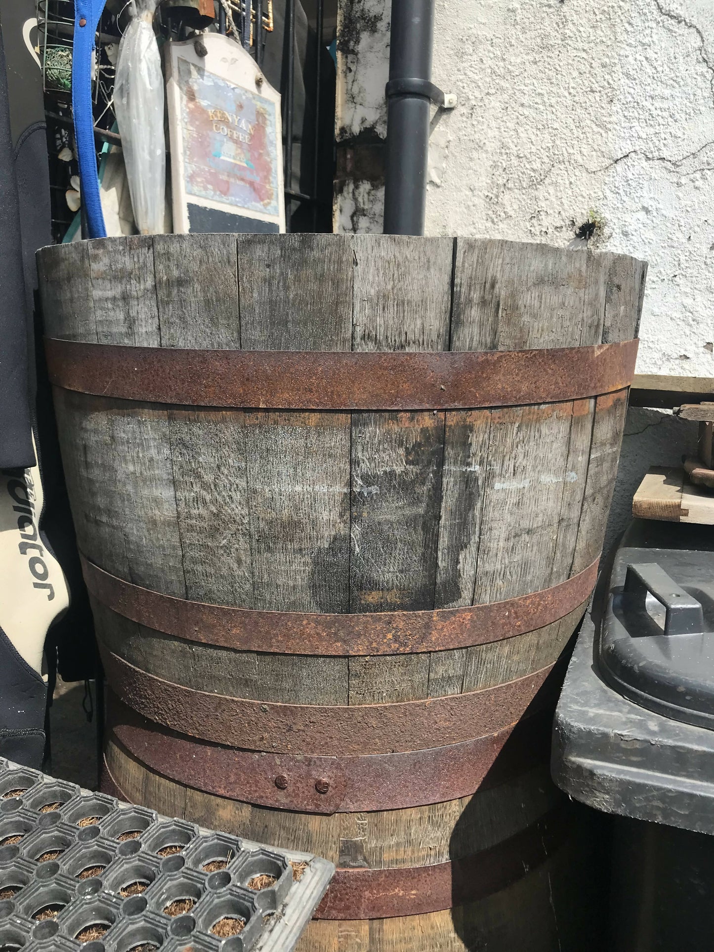 Whiskey barrel