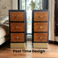 Art Deco Walnut Bedside Cabinets