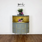 Refurbished mid century modern Nathan corner cabinet, drinks, gin bar, mcm, retro, console, sideboard, vintage