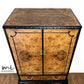 Vintage Cocktail Cabinet, Queen Anne Drink Cabinet Art Deco