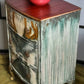 SOLD Shabby Chic Vintage Bedside Cabinet