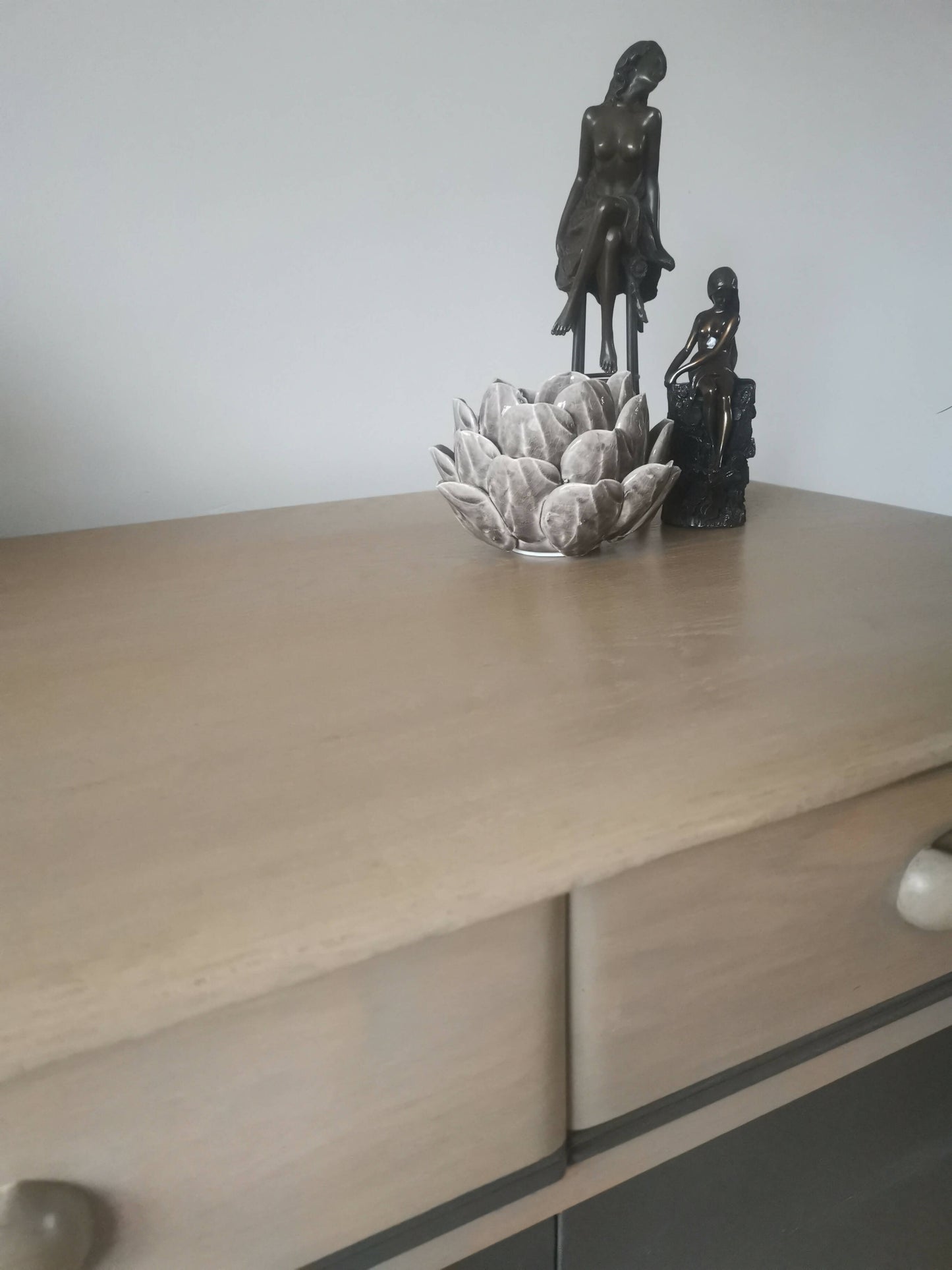 Priory Oak Mid Century Modern sideboard