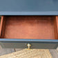 Navy Blue Stag Bedside Cabinets