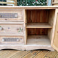 Rustic Wood Cupboard and Drawers Mediterranean Style