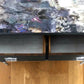 Two Drawer Grey Vintage Console Table