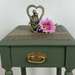 Green Trellis Plant Stand