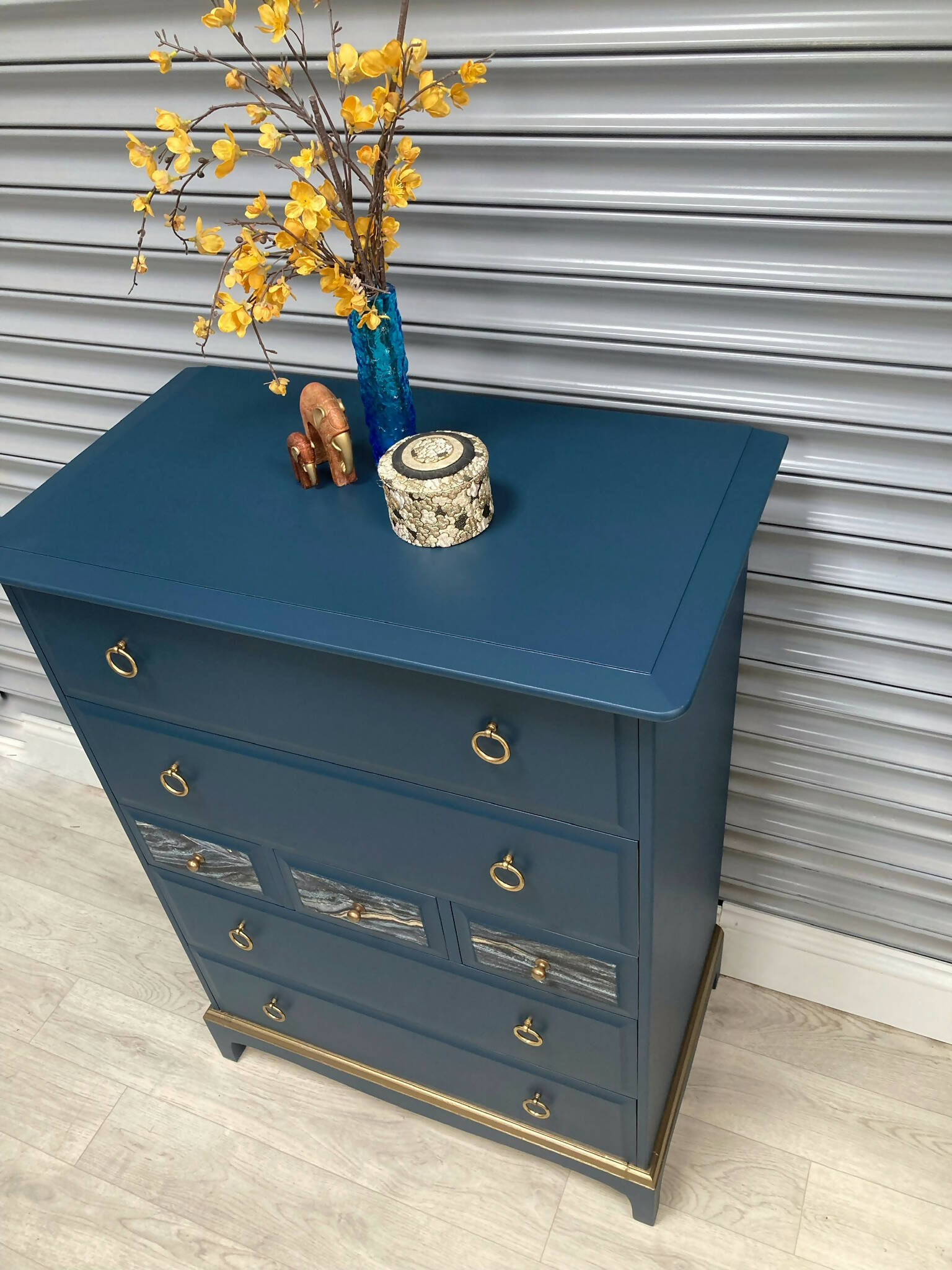 Navy and shop wood dresser