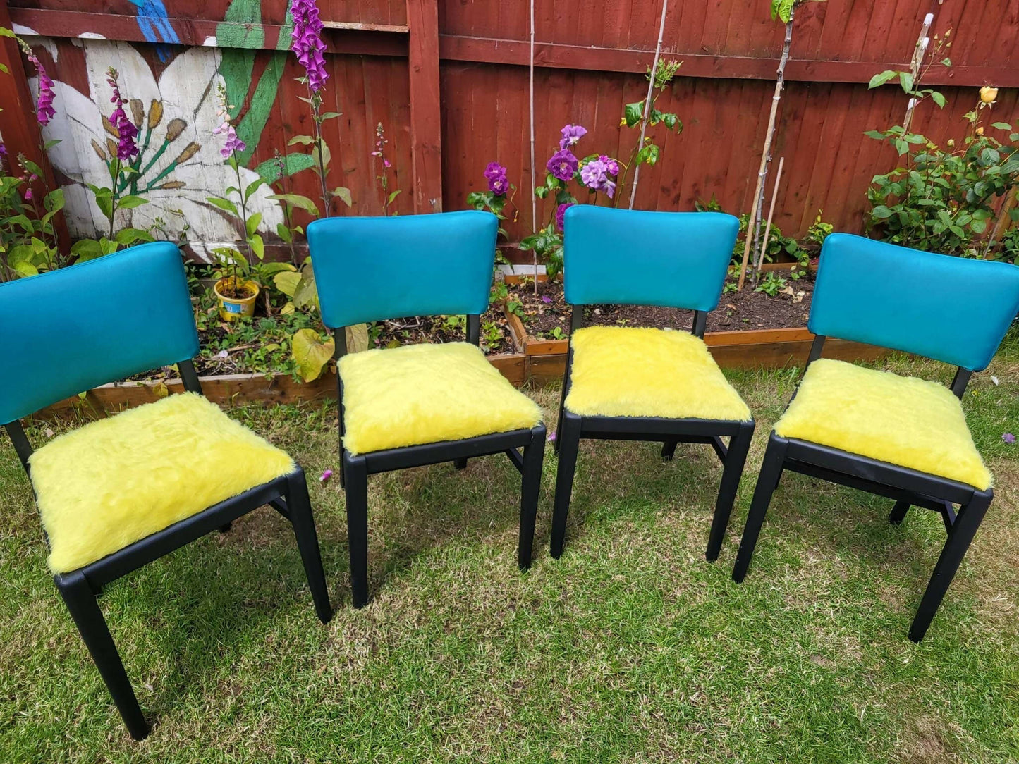 G plan set of chairs