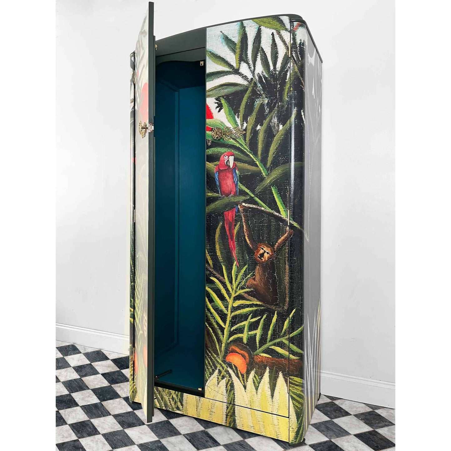 Upcycled Jungle Wardrobe