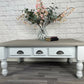 Farmhouse Style Coffee Table with drawers