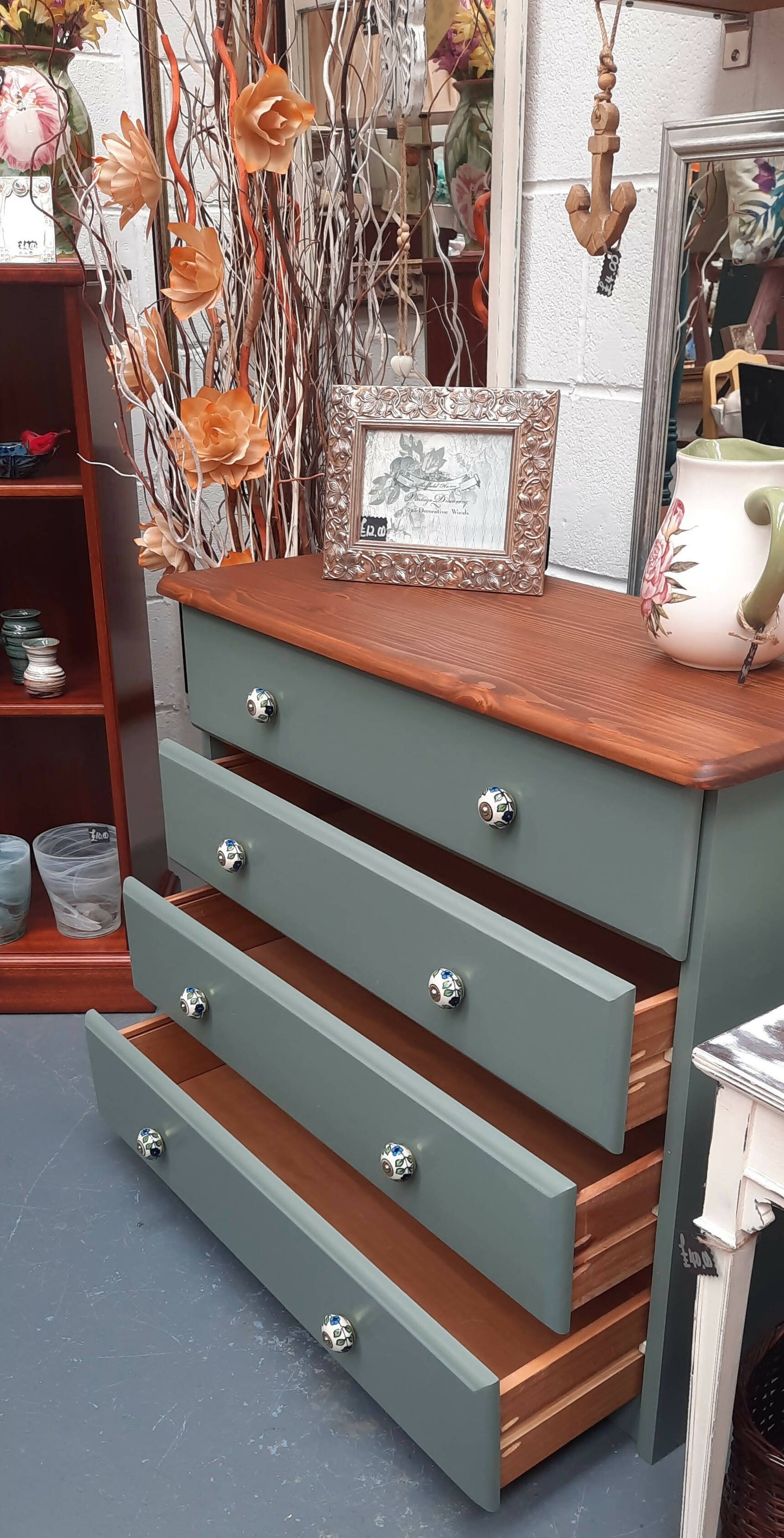 Upcycled Four Drawer Chest