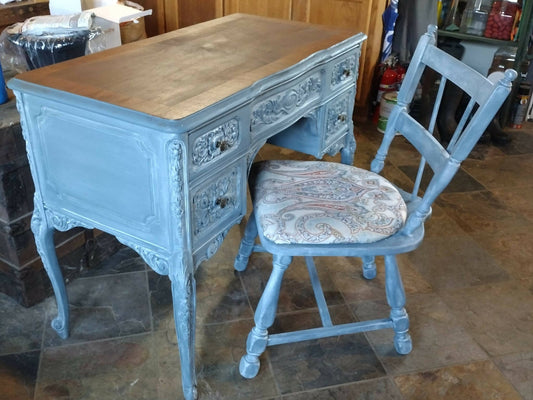 Re-imagined French Style Desk and Chair