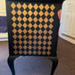 SOLD SOLD Black and Pink Floral Dressing Table / Sideboard