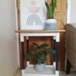 Solid Wood Side Table Plant Stand