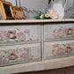 Hand painted stag sideboard/ dressing table/ hall table