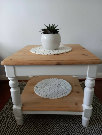 Pine Blue Vintage Coffee Table