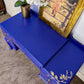 Blue Floral Vintage Dressing Table