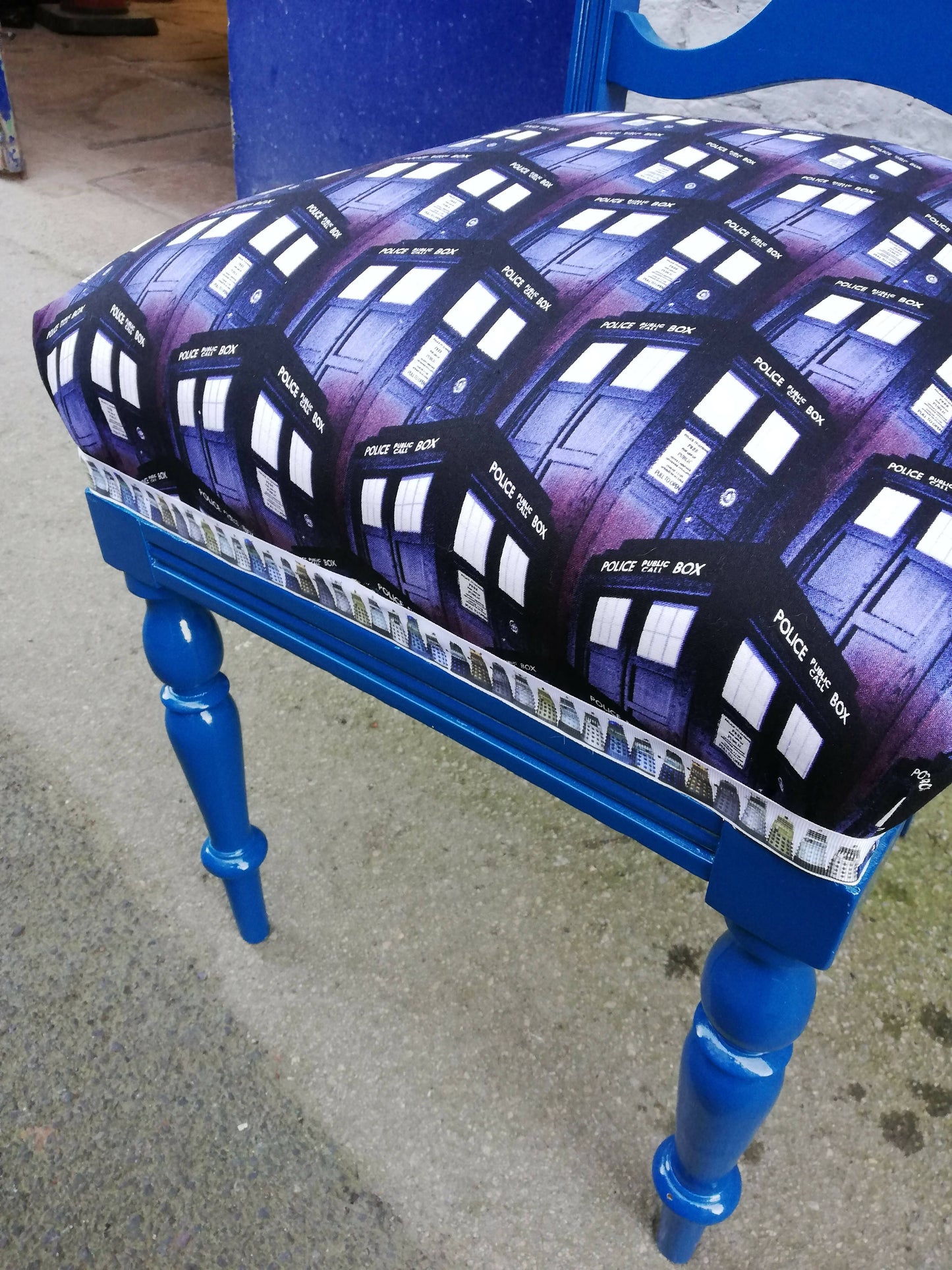 Doctor Who style chair...SOLD.