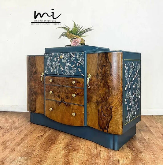 Large Art Deco Beautility Sideboard / Drinks Cabinet