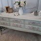 Hand painted stag sideboard/ dressing table/ hall table